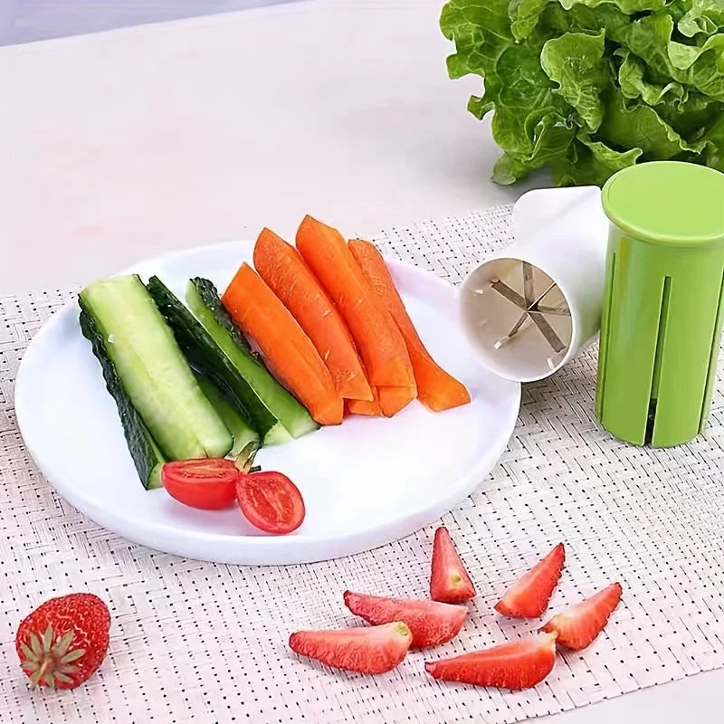 Manual Vegetable Chopper & Slicer