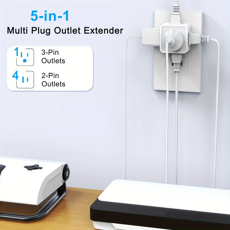 5-Outlet Wall Plug Expander