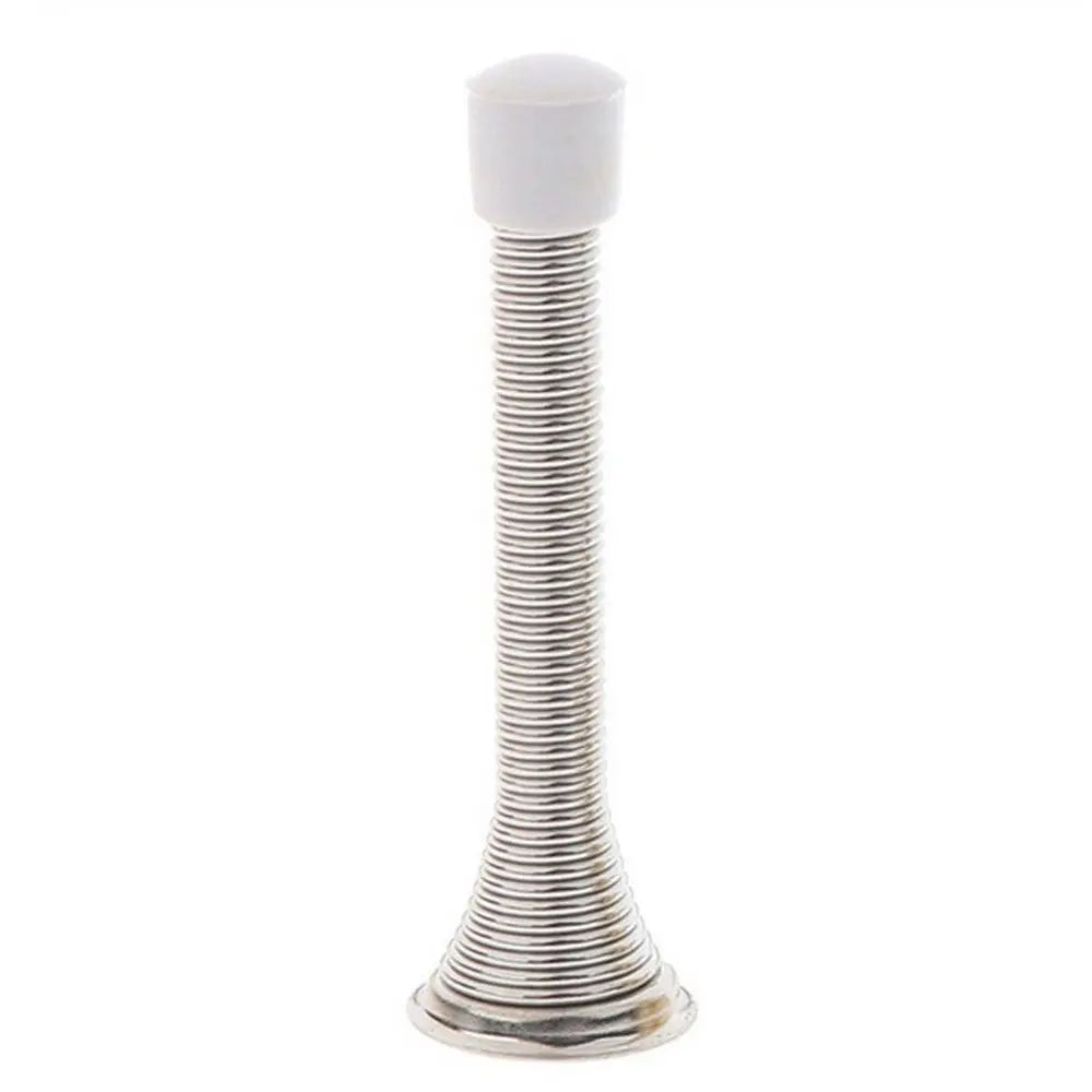 Iron Spring Door Stopper with Wall Protector