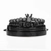 Customizable Cubic Zirconia Charm Bracelets Set