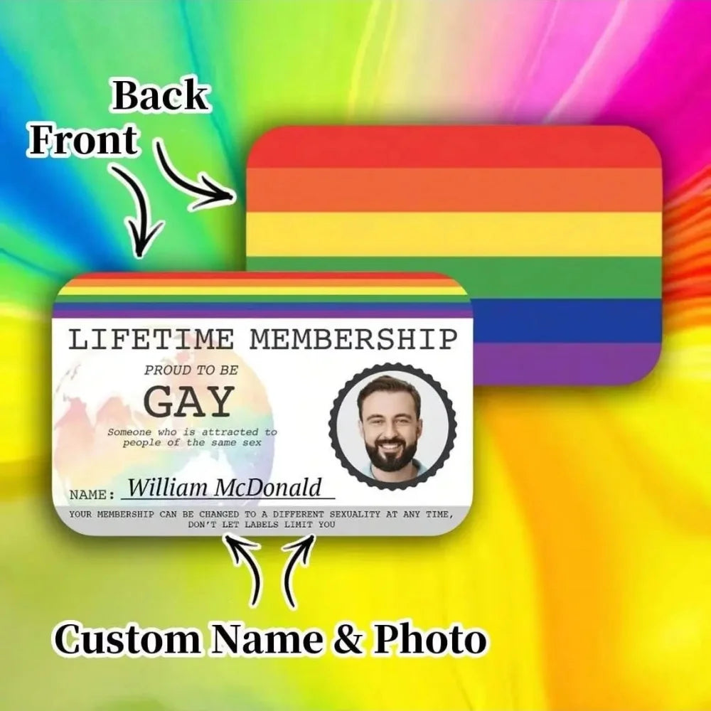 Premium Lifetime Membership Card - Hilarious Gift for Friends & Colleagues