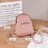 Mini Waterproof PU Backpack for Women