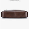 Genuine Leather Laptop Briefcase for Men – 14" Retro Cowhide Bag
