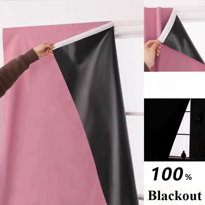 Self-Adhesive Blackout Curtains for Any Room