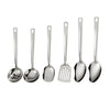 Juego de Cucharas para Sopa de Acero Inoxidable - 6 Piezas