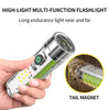 Rechargeable LED Keychain Flashlight with Tail Magnet