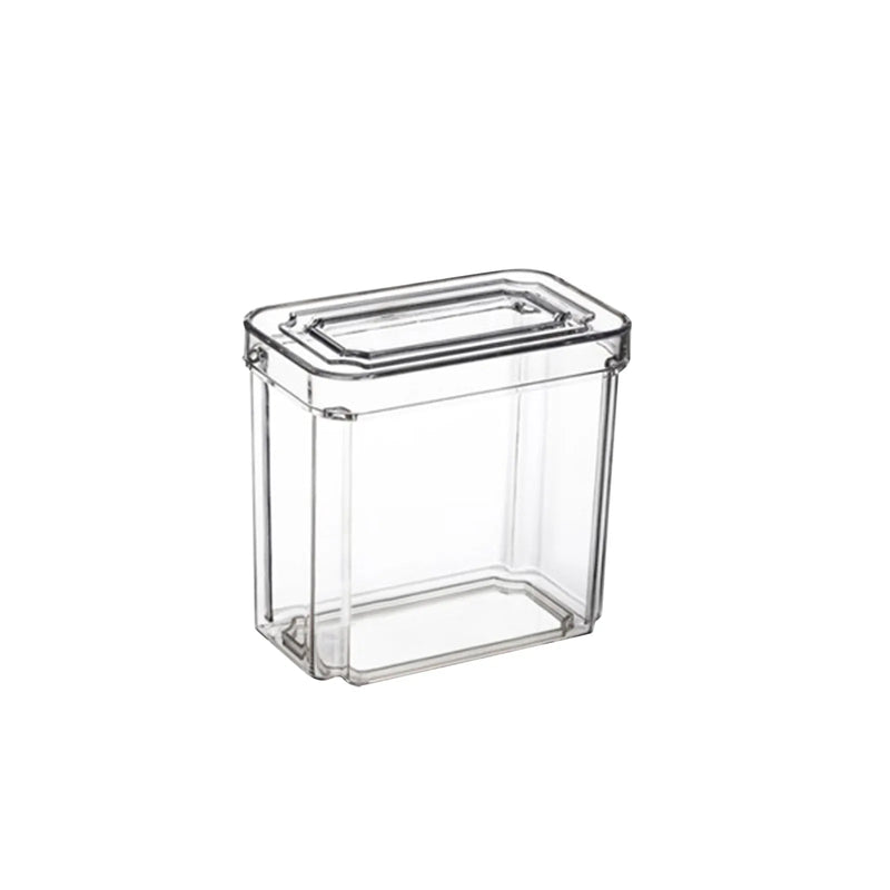 Staplerbarer transparenter Lebensmittelaufbewahrungsbehälter mit Deckel