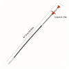 A long, thin drain auger with a flexible shaft and a claw grabber tip for removing hair and clogs.