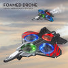 Stunt Foam Glider Drone with LED Lights and Intelligent Hover