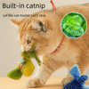 Interactive Plush Bird Cat Toy with Sound and Catnip