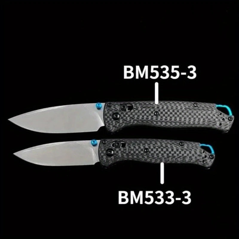 Carbon Fiber Folding Knife with Axis Lock