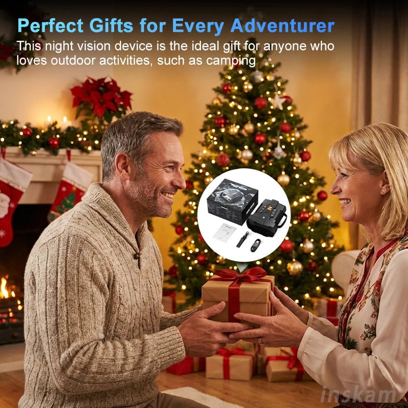 4K Night Vision Binoculars with 4.5" HD Screen and 800m Range