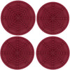 Spider Web Silicone Coasters for Car Cup Holders