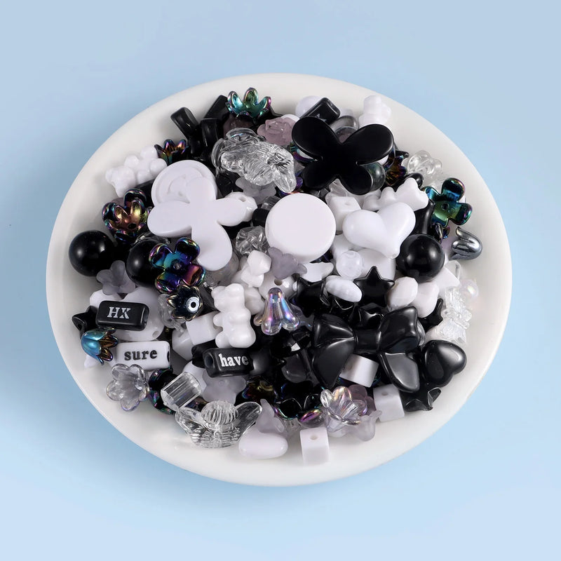 Candy Color Acrylic Beads for DIY Jewelry