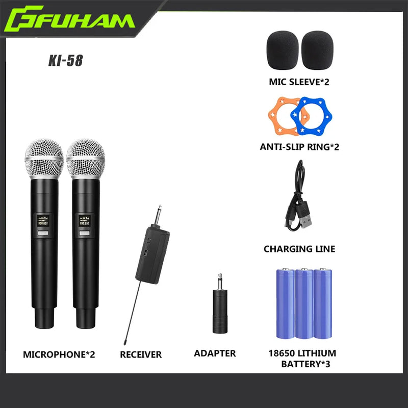 Rechargeable Wireless Handheld Microphone