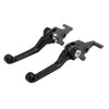 Black CNC aluminum brake and clutch lever set for Sur-Ron Ultra Bee