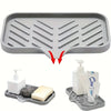 Multifunctional Silicone Faucet Mat and Kitchen Sink Organizer