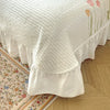 Embroidered Tulip Coverlet Set with Pillow Shams