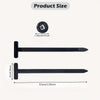 Self-Locking Nylon Cable Tie Buckles for Auto Panels
