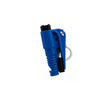 Blue 3-in-1 car emergency escape tool featuring a window breaker and seatbelt cutter.