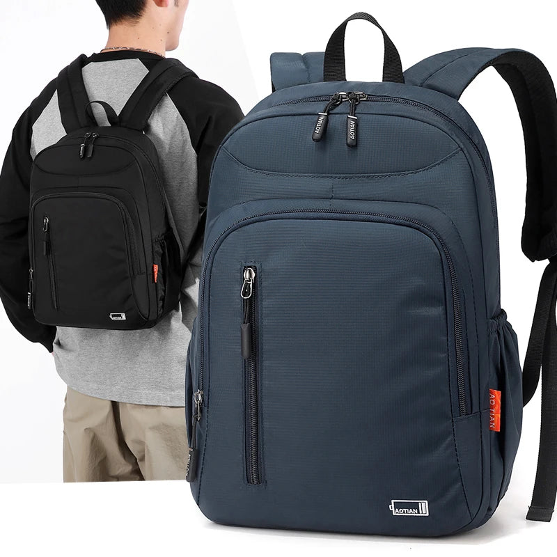 Water-Resistant Oxford Daypack for Women with Laptop Compartment