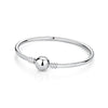 925 Sterling Silver Heart Charm Bracelet