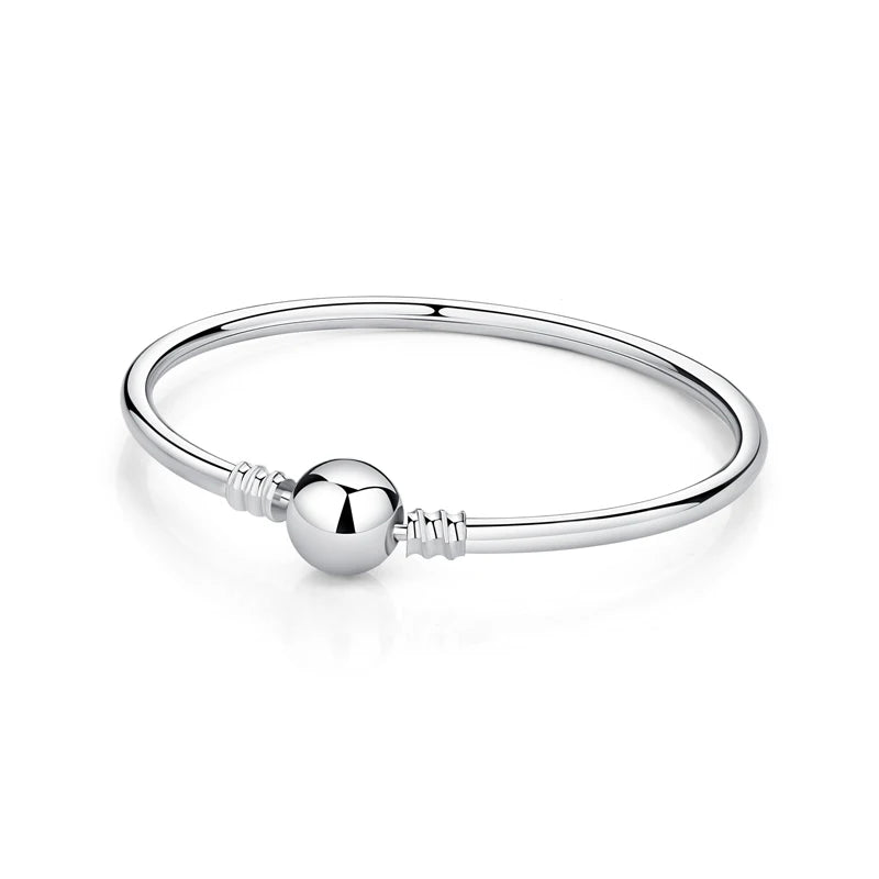 925 Sterling Silver Heart Charm Bracelet