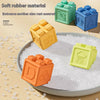Soft Rubber Building Blocks Set for Babies – Safe, Chewable, and Educational Sensory Toy