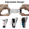Adjustable design of a universal keychain garage door remote for LiftMaster and Craftsman.