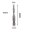 Metric Thread Tap Set - Titanium Coated HSS Drill Bits