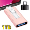 4-in-1 USB 3.0 Flash Drive for iPhone, iPad, and More