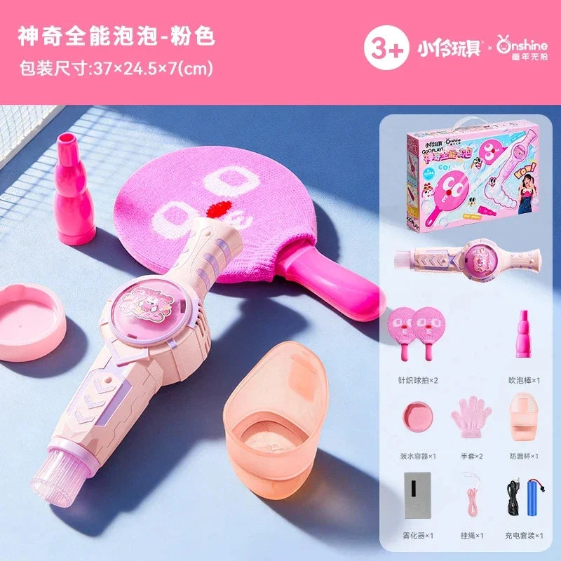Magic Bubble Wand Toy with Flipping Stick