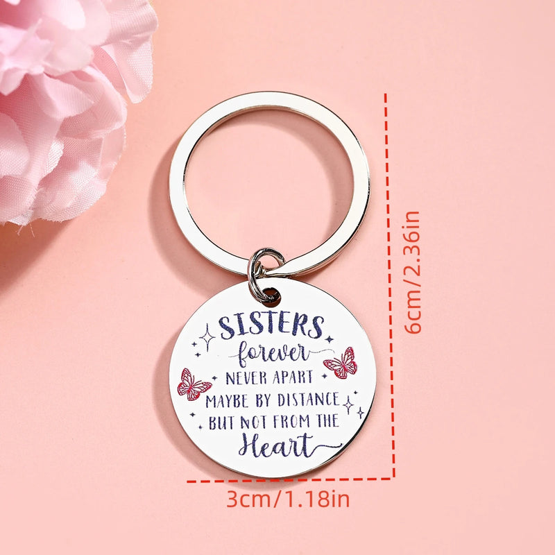 Sister Keychain - Never Apart