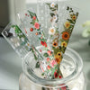 15cm Floral Design Ruler - Daisy & Rose Pattern Measuring Tool