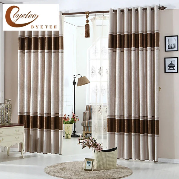 Blackout European Style Window Curtains