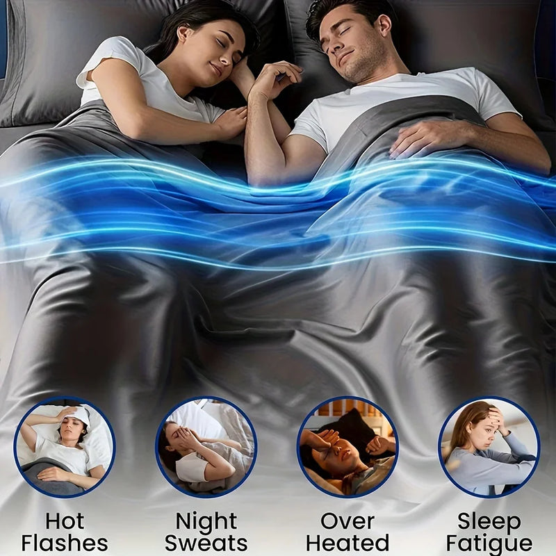 Cooling Bamboo-Blend Bed Sheet Set