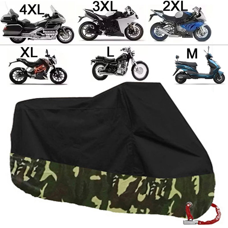 All-Season Motorcycle & Scooter Cover with UV Protection