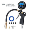 Digital Tire Pressure Gauge with Inflator and Locking Chuck