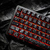Carbon Pattern Side-Printed Keycap Set for MX-Style Keyboards