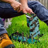 Manual Lawn Aerator Shoes with Metal Spikes