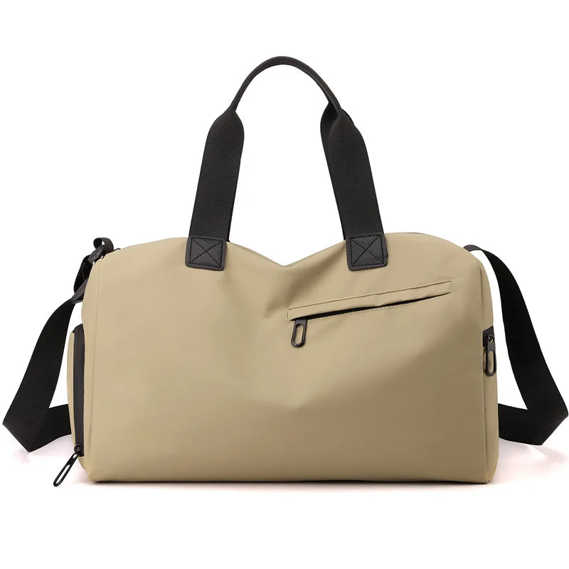 Versatile Travel Gym Bag with Wet/Dry Separation