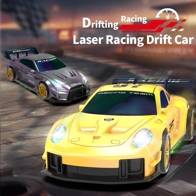 Mini Coche RC de Deriva con Luces LED