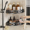 Corner Shower Caddy - Adhesive Mount Bathroom Shelf