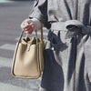 Minimalist Vegan Leather Crossbody Bucket Bag