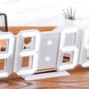 3D LED Digital Alarm Clock with Calendar and Temperature Display