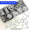 Stainless Steel Flat Washers Assortment Kit