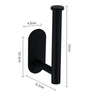 Stainless Steel Self-Adhesive Toilet Paper Holder