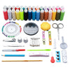 Complete Sewing Kit with Threads, Needles, and Accessories
