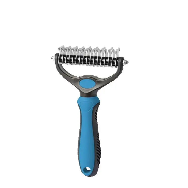 Double-Sided Pet Dematting Comb for Dogs & Cats