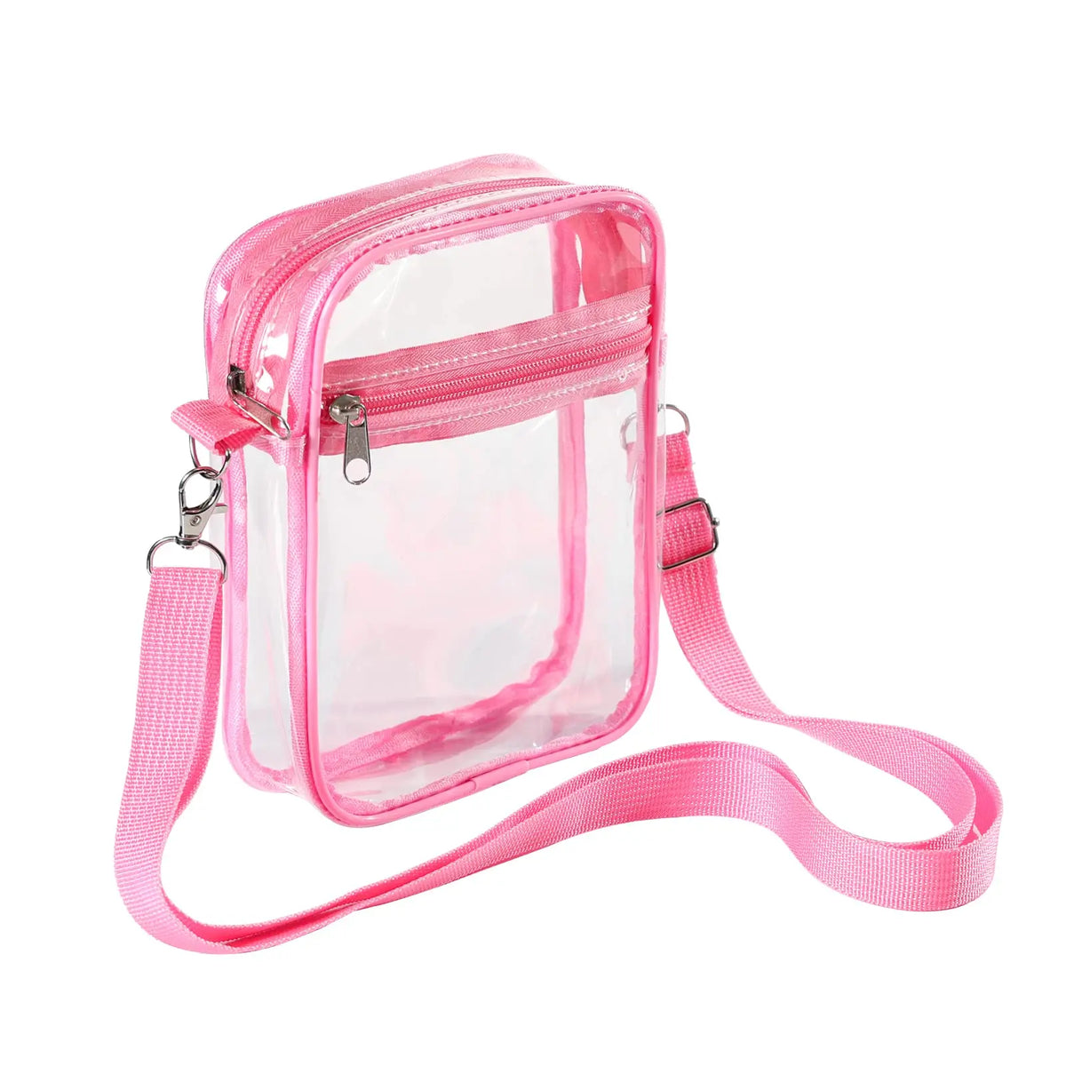 Clear Crossbody Bag – Stadium Approved Transparent PVC Purse